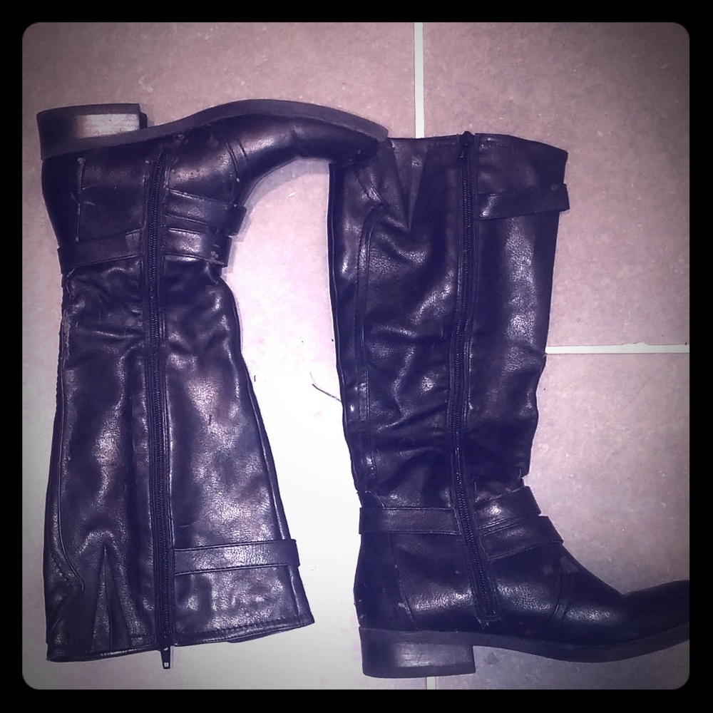 Knee high boots
